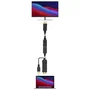 Aisens Conversor Activo HDMI 2.0 a DisplayPort V1.2 con USB, 4K@60Hz, Negro